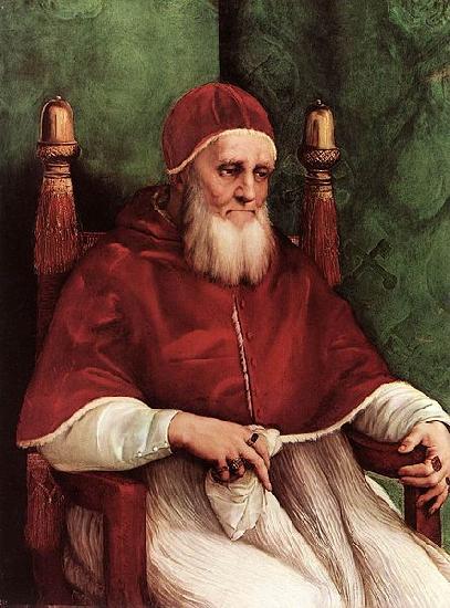 RAFFAELLO Sanzio Portrait of Julius II oil painting image